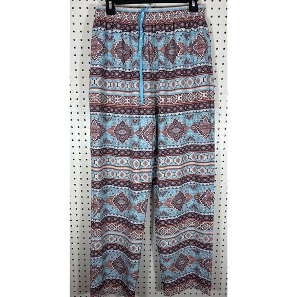 Young LA Palazzo print pants size L - Picture 1 of 11